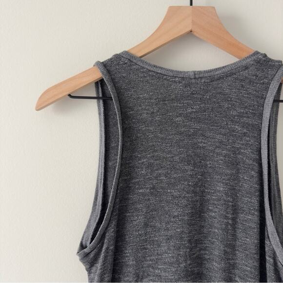 Anthropologie Dolan T-Shirt Jumpsuit adjustable tie waist pockets scoop neck XS - Picture 7 of 11